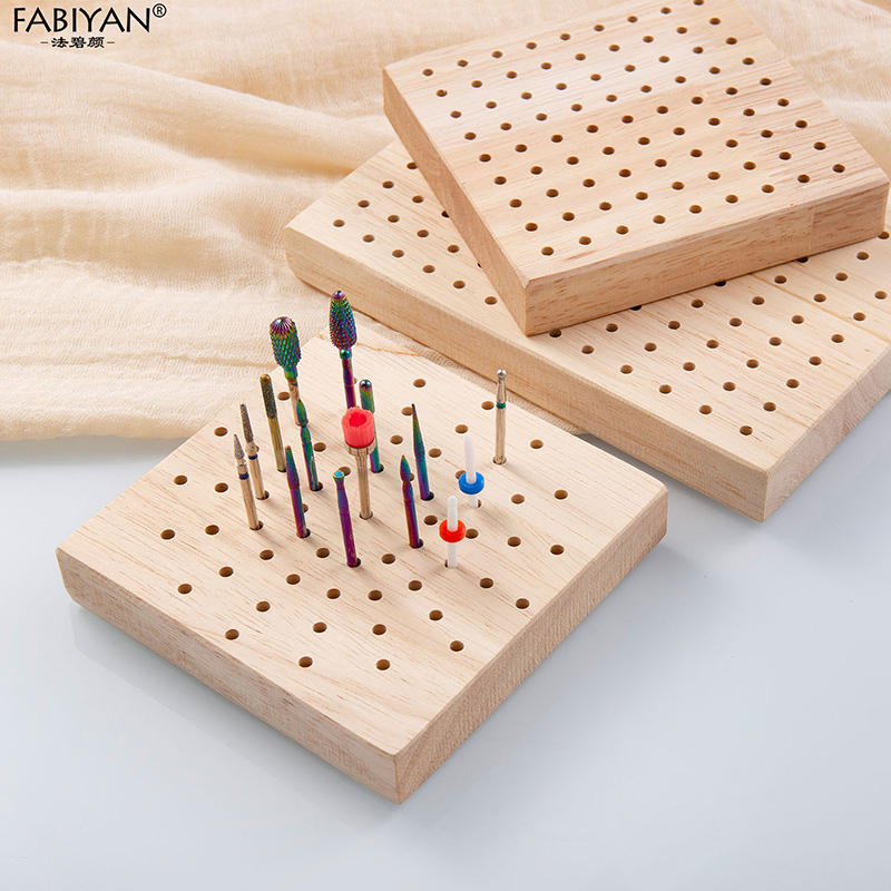 Power Tools Holder - 목재 연마 헤드 보관 보드 네일