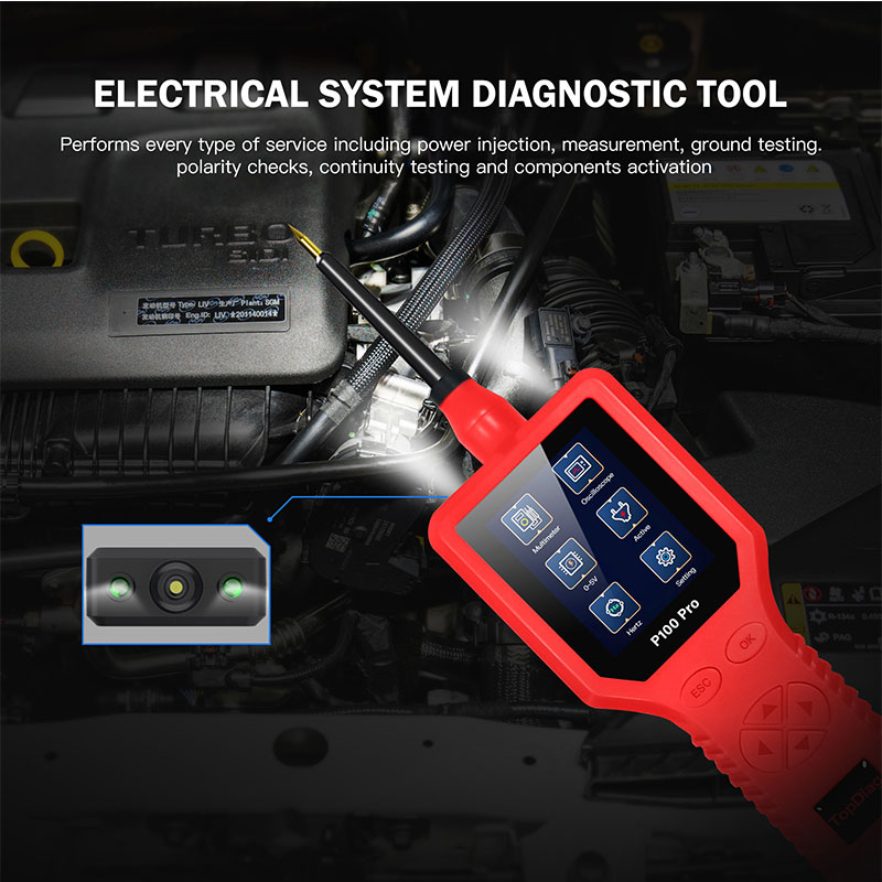 최신형 탑다이그 파워 프로브 P100 프로 자동차 회로 - Power Tools Pro 리뷰 및 가격