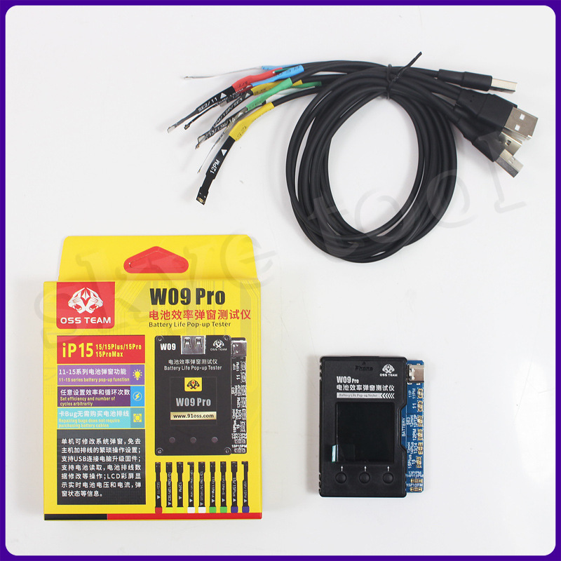 OSS W09 Pro V3 배터리 수명 테스터 (아이폰 - Power Tools Pro 리뷰 및 가격