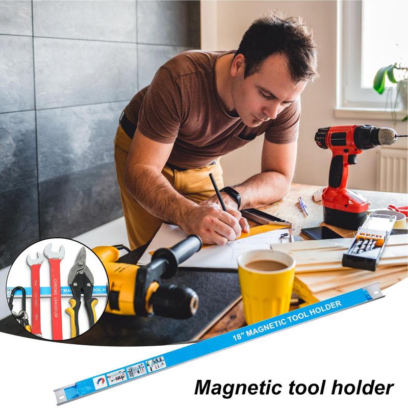 벽 벽 마운트 용 마그네틱 스트립 마그네틱 도구 홀더  - Power Tools Organizer Diy 리뷰 및 가격