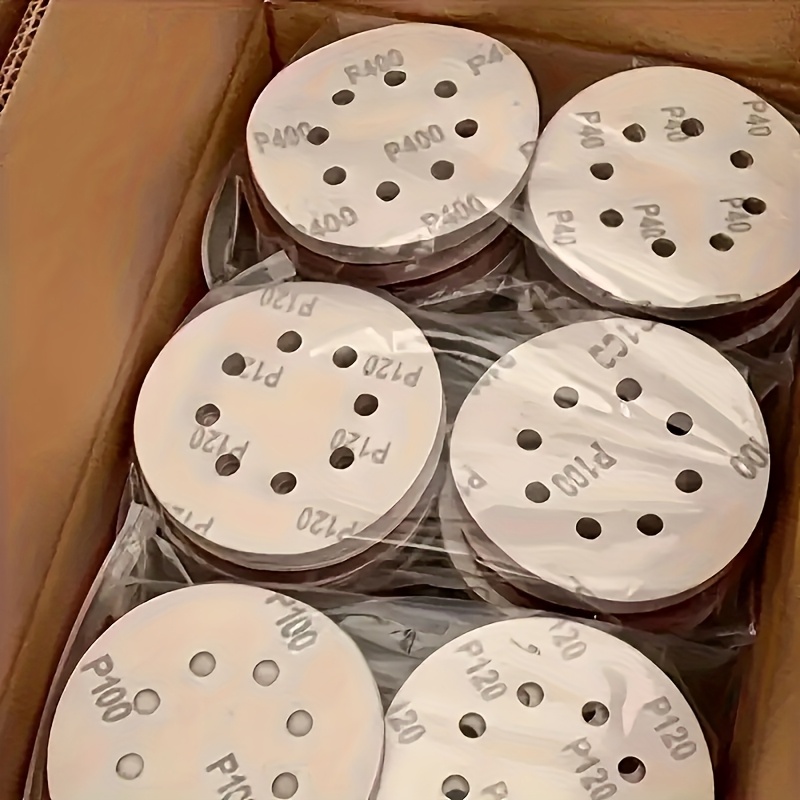 5인치 8홀 사포 100개 - 60/80/100/150 - Random Orbital Sander 리뷰 및 가격