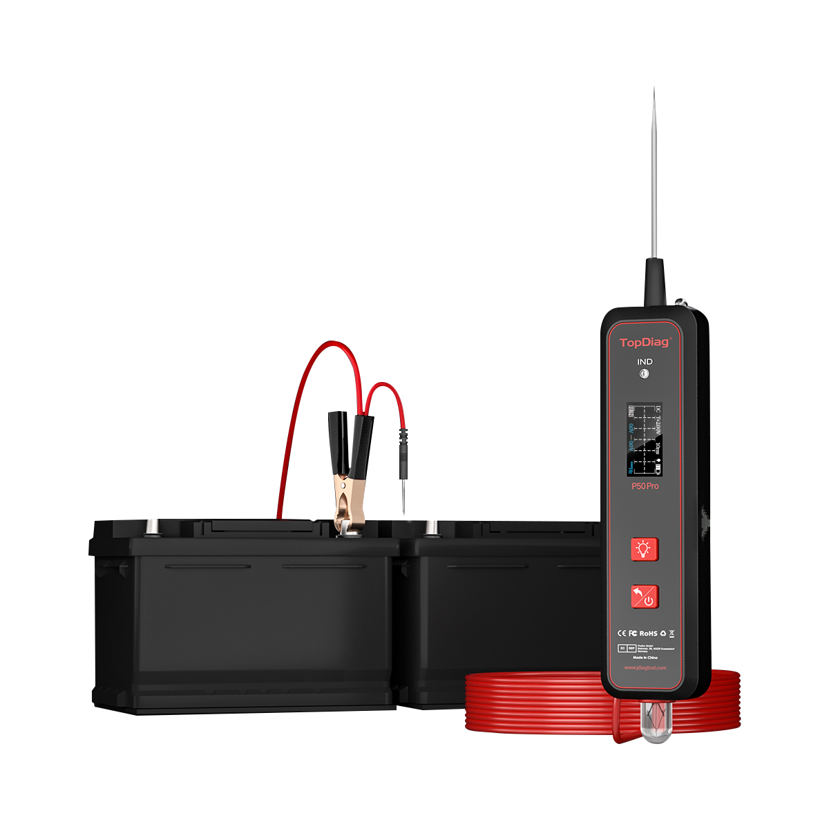 P50 PRO 자동차 회로 테스터 파워 프로브 자동차  - Power Tools Pro 리뷰 및 가격