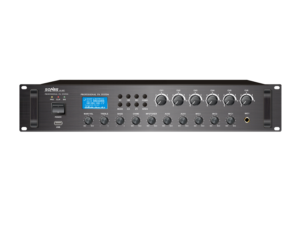 500W 80Hz~16kHz PA 시스템 6존 디지털  - Power Tools Zones 리뷰 및 가격