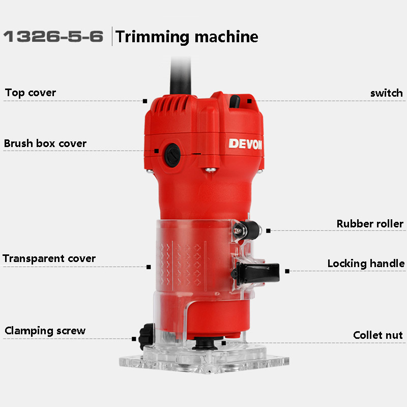 220V 목재 라우터 기계 목공 전기 트리머 6mm 나 - Power Tools Wood 리뷰 및 가격
