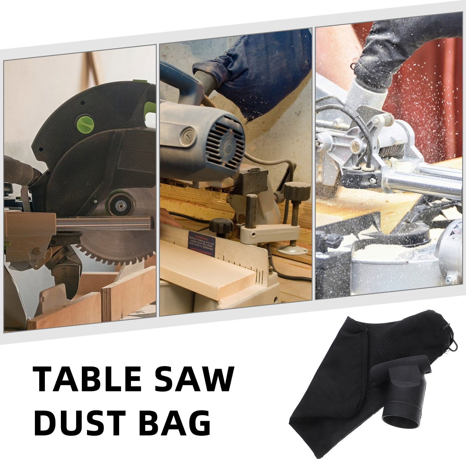 테이블 톱 먼지 수집기용 범용 블랙 먼지 수집 백 산업 - Bag Power Tools 리뷰 및 가격